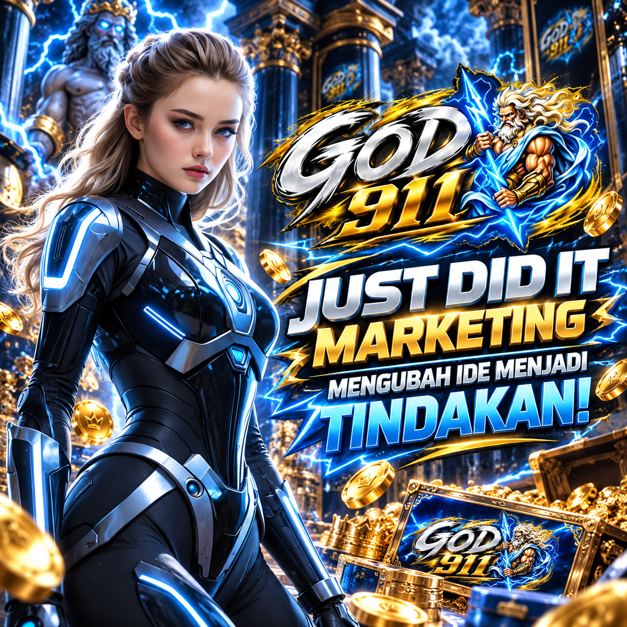 GOD911 >> Just Did It Marketing Mengubah Ide Menjadi Tindakan!